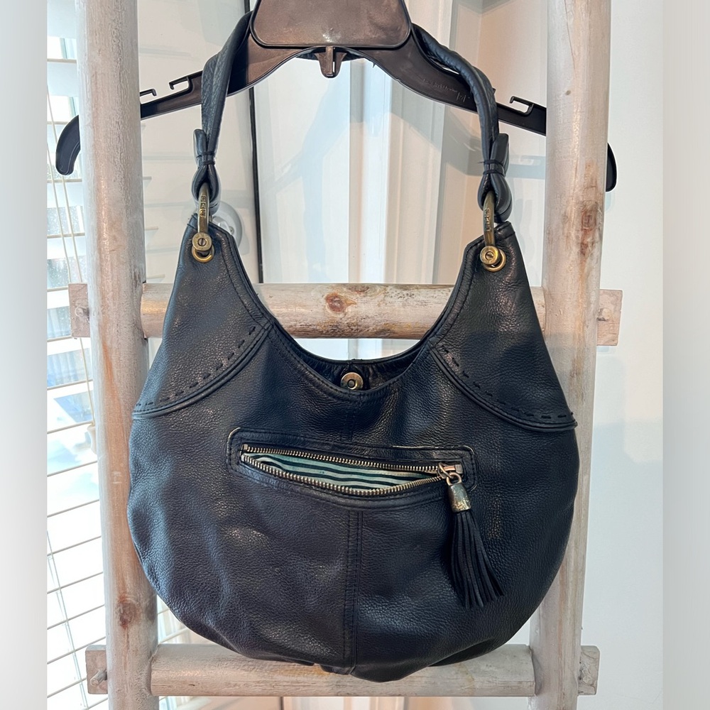 GAP GENUINE LEATHER HOBO BAG …